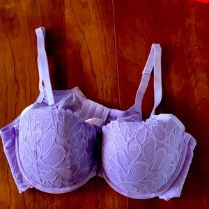 Savage x Fenty lilac lace bra - 38DDD